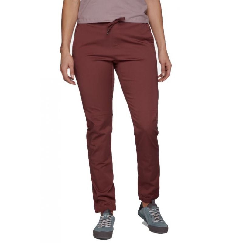 Women's climbing pants Black Diamond Women's Notion Pants (Cherrywood)