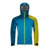 Jakke Ortovox Hardshell Westalpen 3l Lys (arveblå) mann