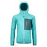 Dunjacka för damer Ortovox Swisswool Piz Duan Jacket (Ice Waterfall)