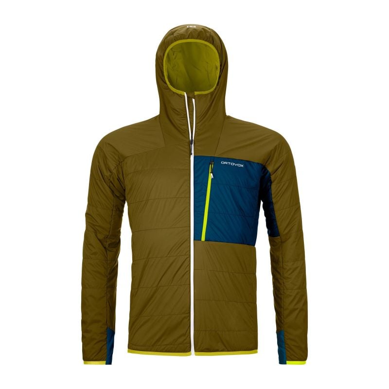 Dunjacka Ortovox Swisswool Piz Duan Jacket (green moss) Man