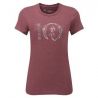 Naisten Tentree Wildfields Ten (Crushed Berry) T-paita