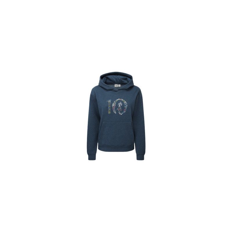 Tentree Wildfields Ten Hoodie (Moonlit Ocean) Kvinder