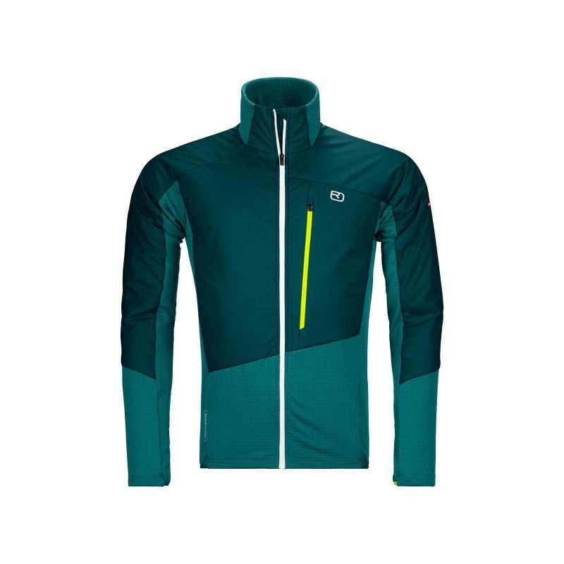 Veste polaire ORTOVOX Westalpen Swisswool Hybrid M (Dark Pacific) homme