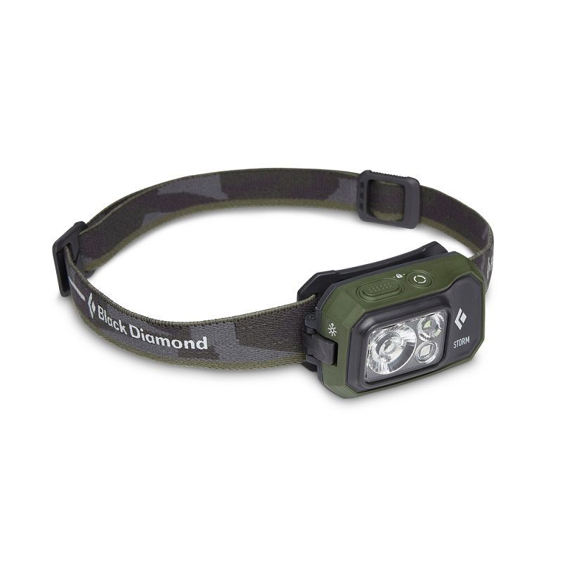 Hodelykt Black Diamond Storm 450 (mørk oliven)