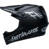 Full-9 Fusion Mips Bell MATT BLACK/WHITE