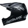Full-9 Fusion Mips Bell MATT BLACK/WHITE