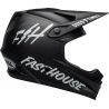 Full-9 Fusion Mips Bell MATT BLACK/WHITE