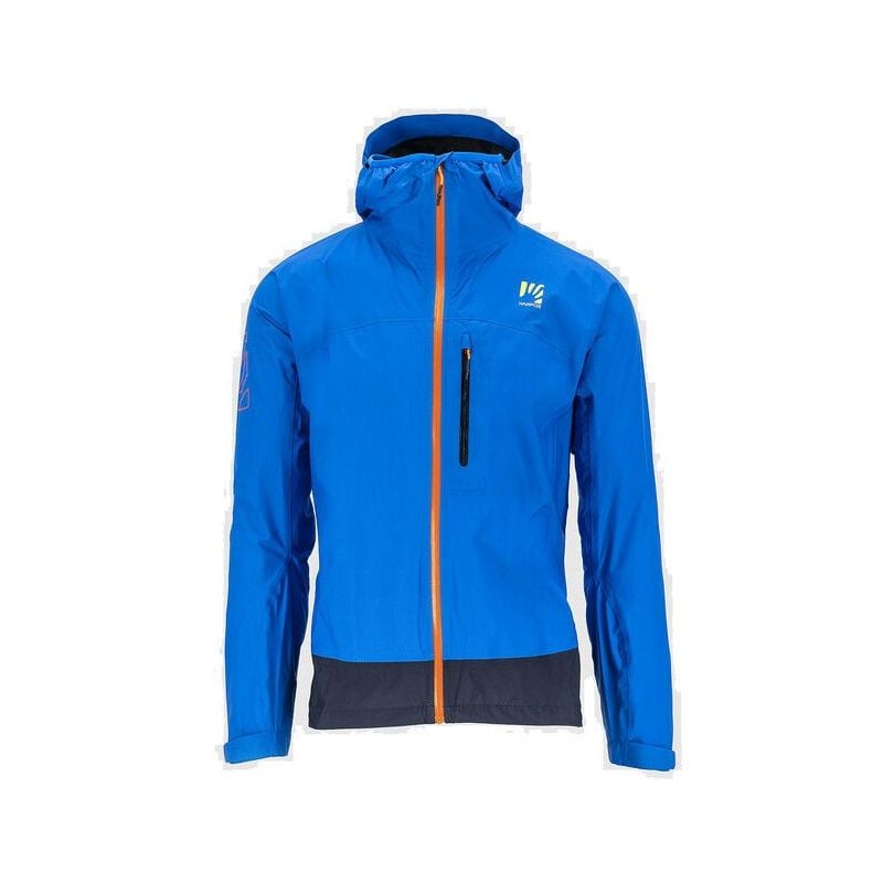 Men's waterproof jacket Karpos Lot Rain (indigo/outer space/tangerin)