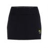 Kort løpeskjørt for kvinner Karpos Lavaredo Run Skirt (svart/hvit)