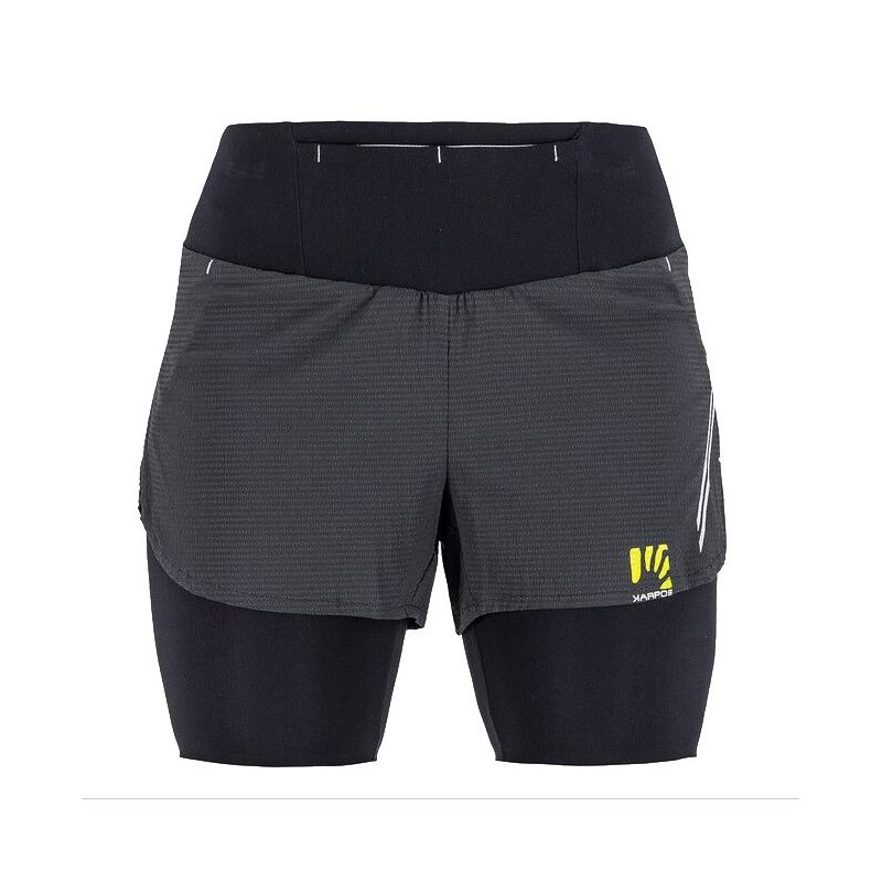 Shorts för damer Karpos Cengia (svart/vit)