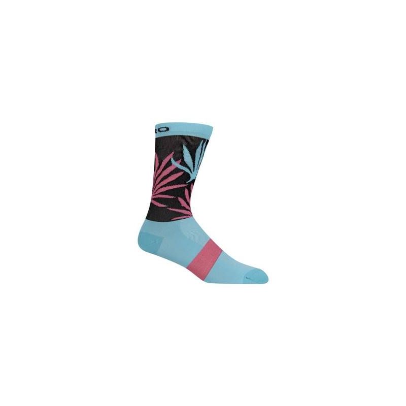 Bike sock Giro COMP HIGH RISE ( SCREAM TEAL PK)
