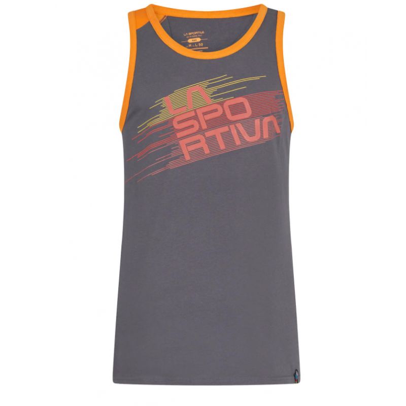 miesten La sportiva Stripe Tank (hiili/vaahtera)