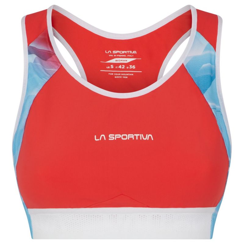 La sportiva Hover Top (Hibiscus/White) naisille