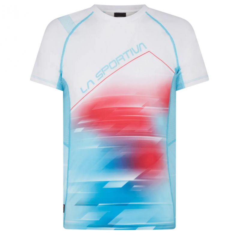 T-shirt La Sportiva Draft (Malibu Blue/White) Women