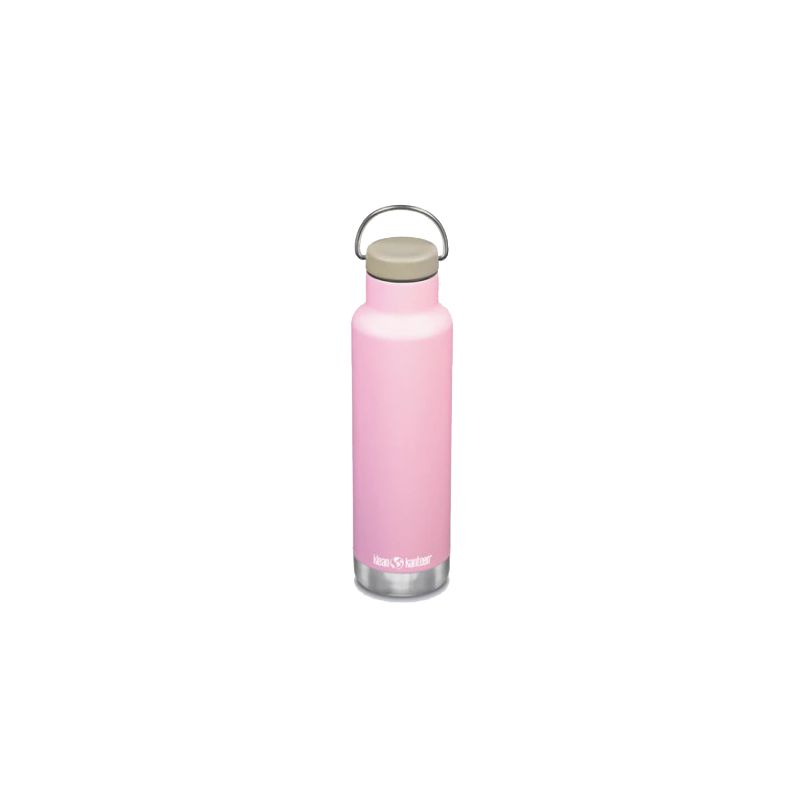 Klean Kanteen Isolerad Classic 592ml/20oz flaska med Loop Cap (lotus)
