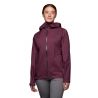 W Stormline Stretch Rain Shell Black Diamond (Blackberry)