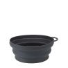 Cuencos plegables LIFEVENTURE Silicone Flexibowl (Graphite)