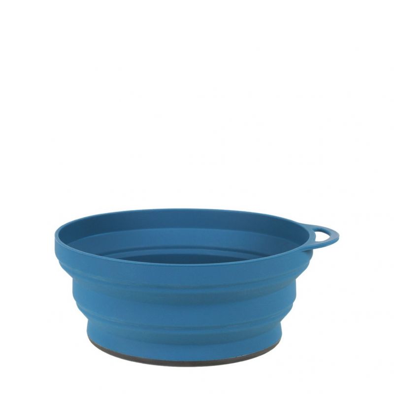 Cuencos plegables LIFEVENTURE Flexibowl de silicona (azul marino)