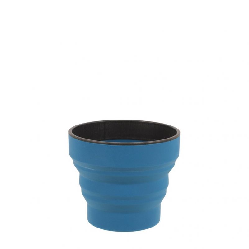 Sammenleggbar kopp LIFEVENTURE Silikon Fleximug 350ml (marineblå)