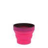 Vaso plegable LIFEVENTURE Silicona Fleximug 350ml (Rosa)