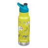 Gourde Isotherme Klean Kanteen Enfant Classic Narrow 355ml/12oz Avec Bouchon Sport (safari)