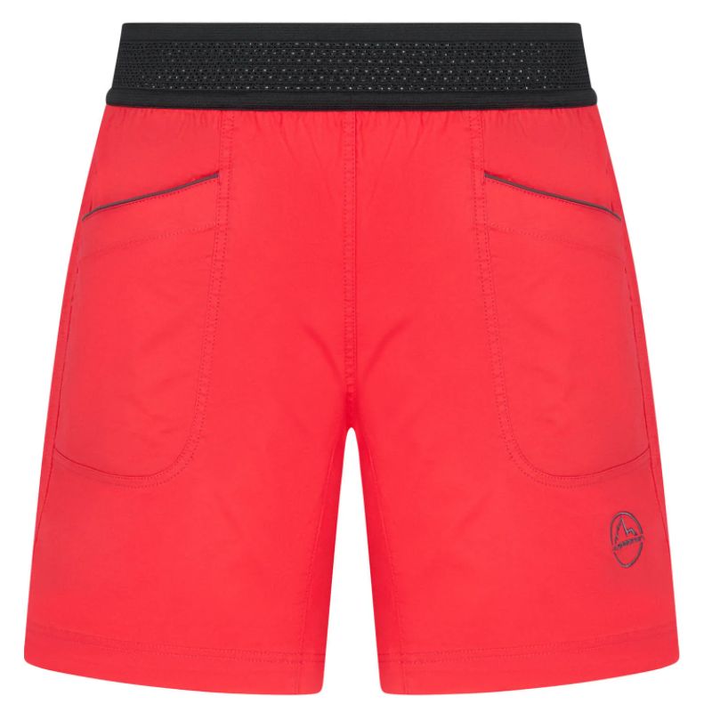La sportiva Onyx (Hibiscus/Koolstof) korte broek voor dames