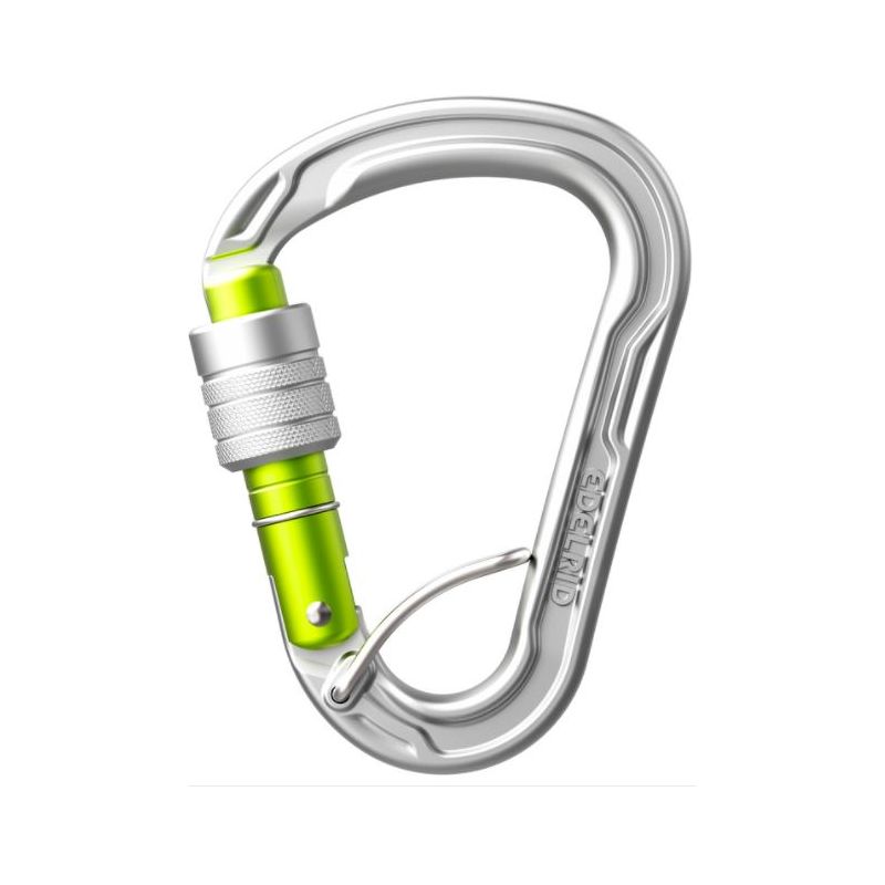 Karabijnhaak Edelrid HMS Slagschroef FG II (zilver)