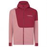 Women's La Sportiva Mood Hoody (Blush/Red Plum) sweatshirt