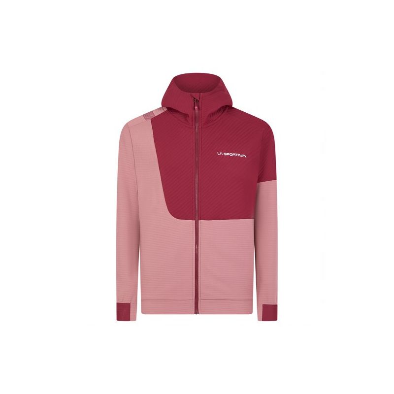 La sportiva Mood Hoody (Blush/Red Plum) til kvinder