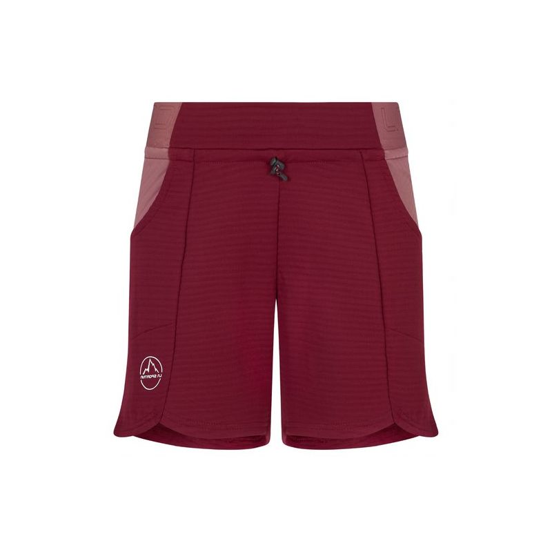 Pantalones cortos Balance de La sportiva (ciruela roja/rosa) para mujer