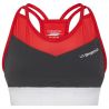 Bra La Sportiva Wafaa Top (Carbon/Hibiscus) woman