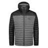 Daunenjacke Rab Microlight Alpine (Schwarz/Graphene) Mann