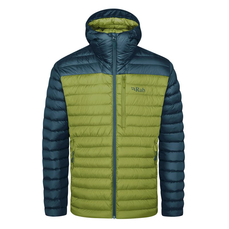 Rab Microlight Alpine (Orion blue/Aspen Green) jakke til mænd