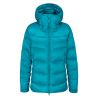 Doudoune Rab Positron Pro (bleu vert) Femme