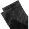 Socks Quarter Ceramicool Run Graphic - P Odlo indigo bunting - black