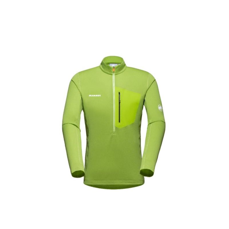 Mammut Aenergy Light Ml Half Zip Pullover voor heren (highlime-granite)