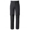 Pantalones convertibles Vaude Farley Stretch T-zip Pants II (negro) Hombre