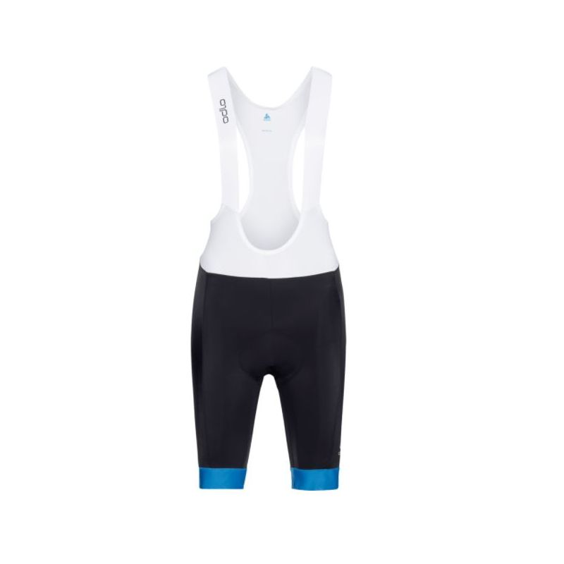 Radhose Odlo Bib Zeroweight (black - indigo bunting) Mann