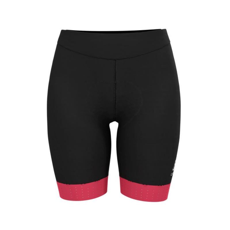 Shorts Odlo Tights Zeroweight (black - paradise pink) woman