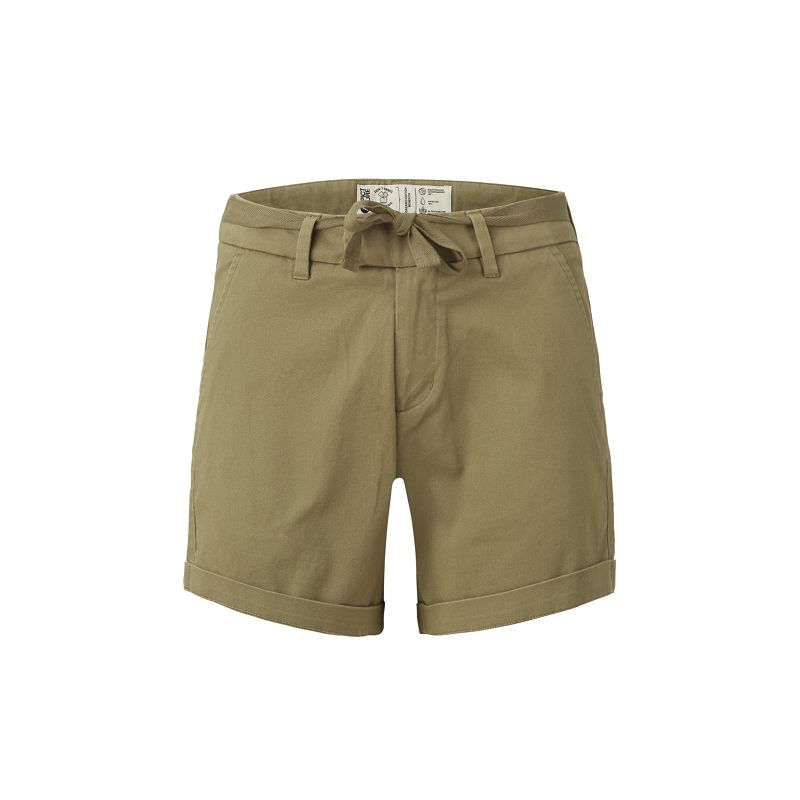 Short PICTURE Anjel Chino (Army green) femme