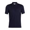 Icebreaker Tech Lite II kortermet poloskjorte for menn (Midnght Navy)