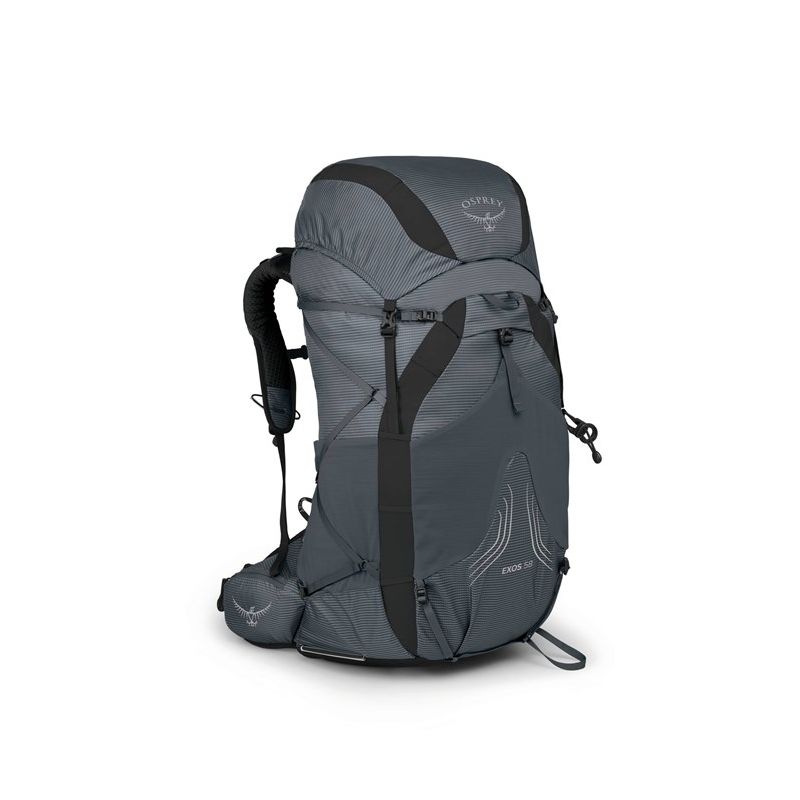 Sac à dos de randonnée OSPREY Exos 58 (Tungsten Grey) Homme