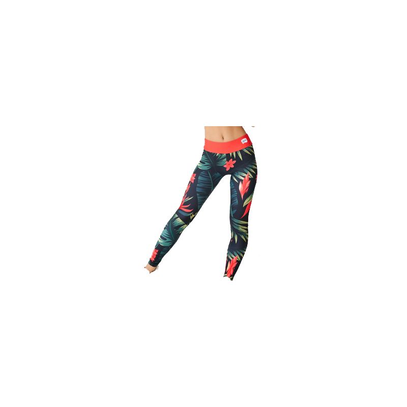 Leggings SLAVI (Red Flowers)