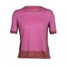 T-paita Icebreaker Zoneknit lyhythihainen (Cosmic/grape/cb) nainen