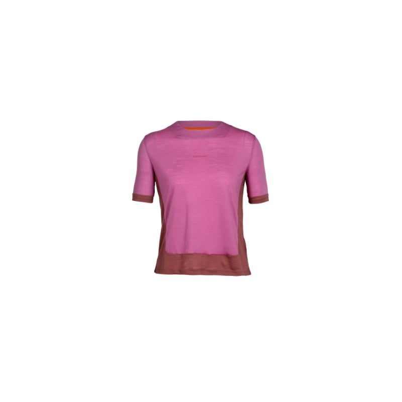 T-shirt Icebreaker Zoneknit kortærmet (Cosmic/grape/cb) kvinde