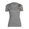 T-shirt ICEBREAKER Tech Lite II Fabulous Ferns (METRO HTHR) femme