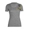 T-shirt Icebreaker Tech Lite II Fabulous Ferns (METRO HTHR) kvinna