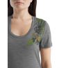 Tee-shirt Icebreaker Tech Lite II Scoop Shapes (Grape) femme