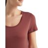 W Sphere Ii Ss Scoop Tee Grape Icebreaker