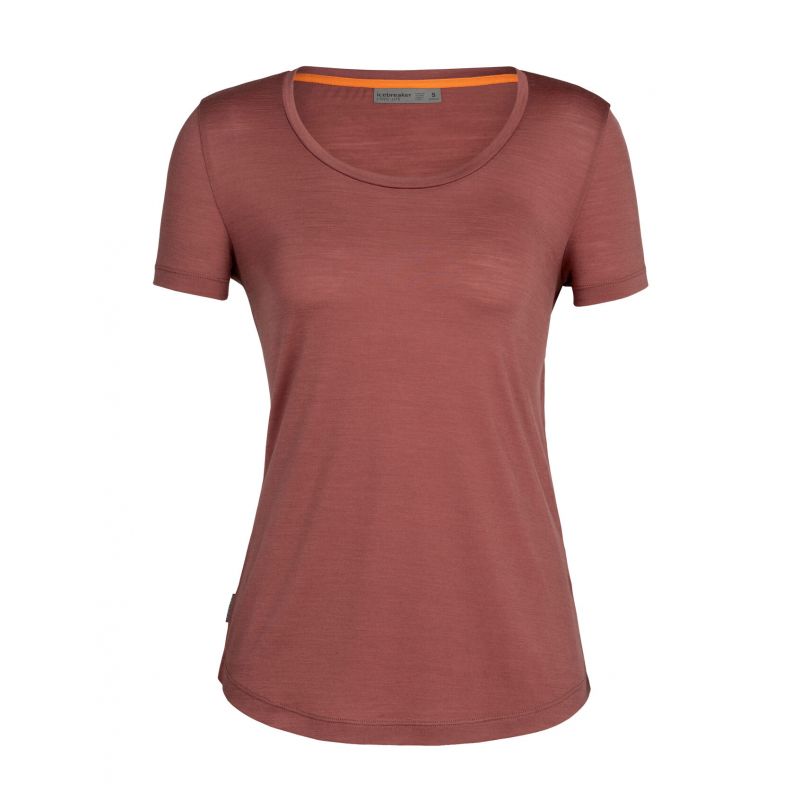 T-Shirt Icebreaker Sphere II Scoop GO (Grape) Frau